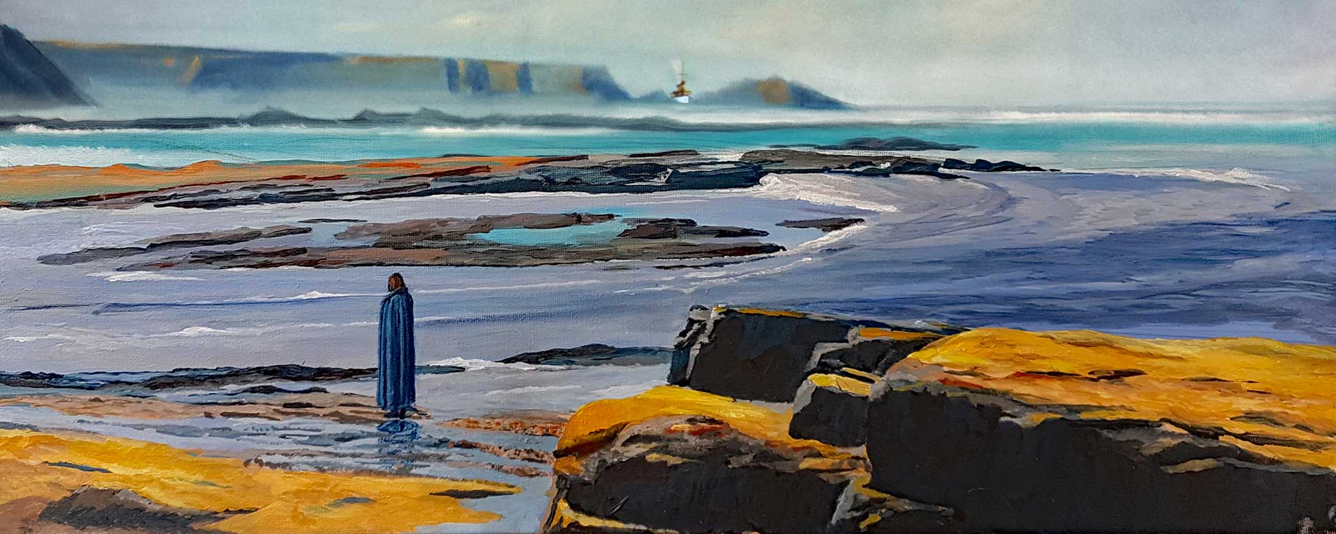 Kai Jungjohann Vineta Der Bahnhof Acrylbild – zur Bildergalerie